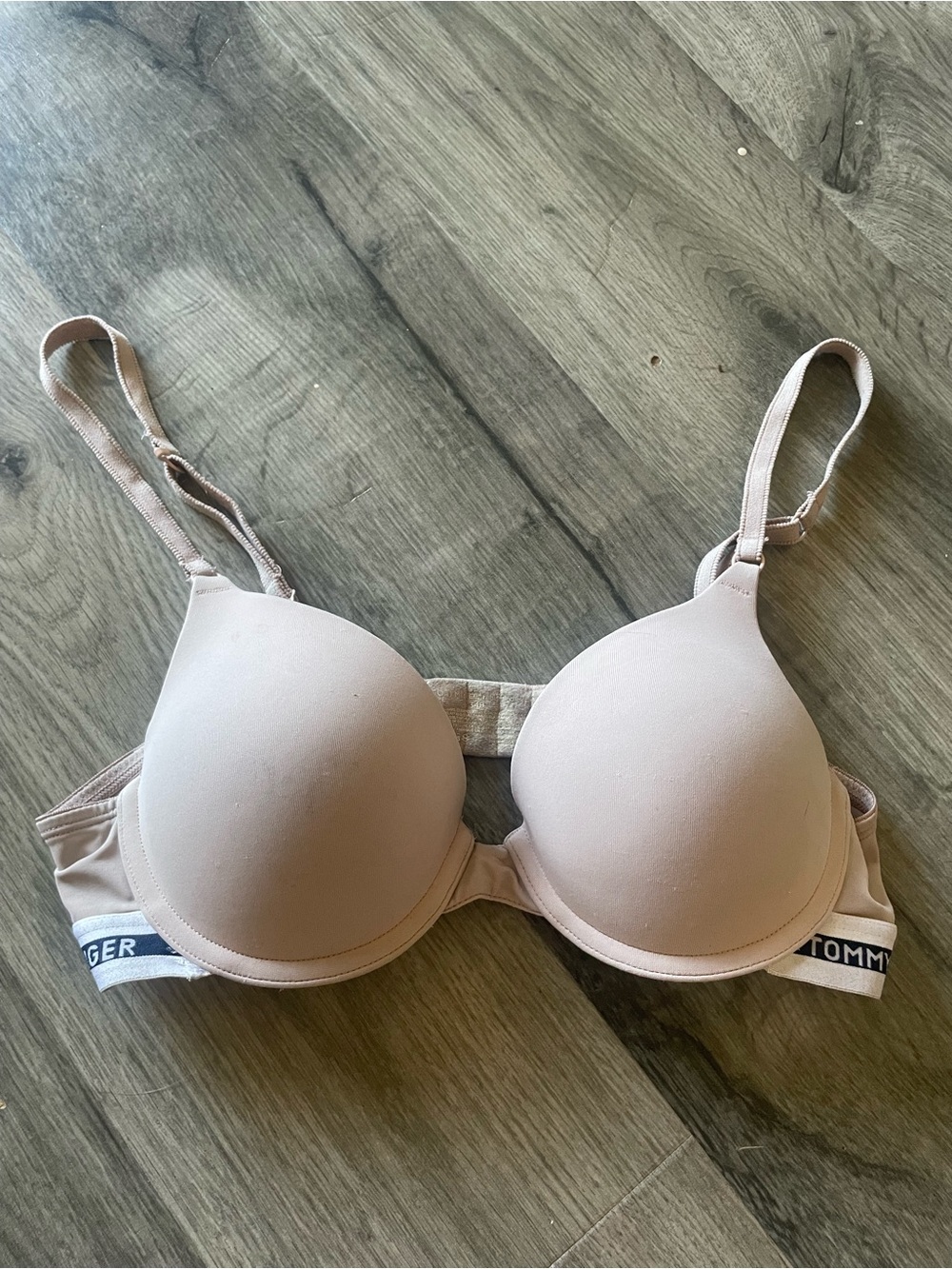 Tommy Hilfiger Light Beige Smooth T-Shirt Bra